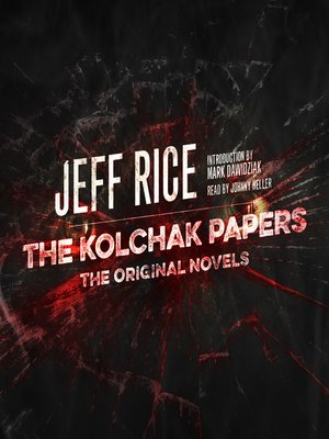 cover image of The Kolchak Papers